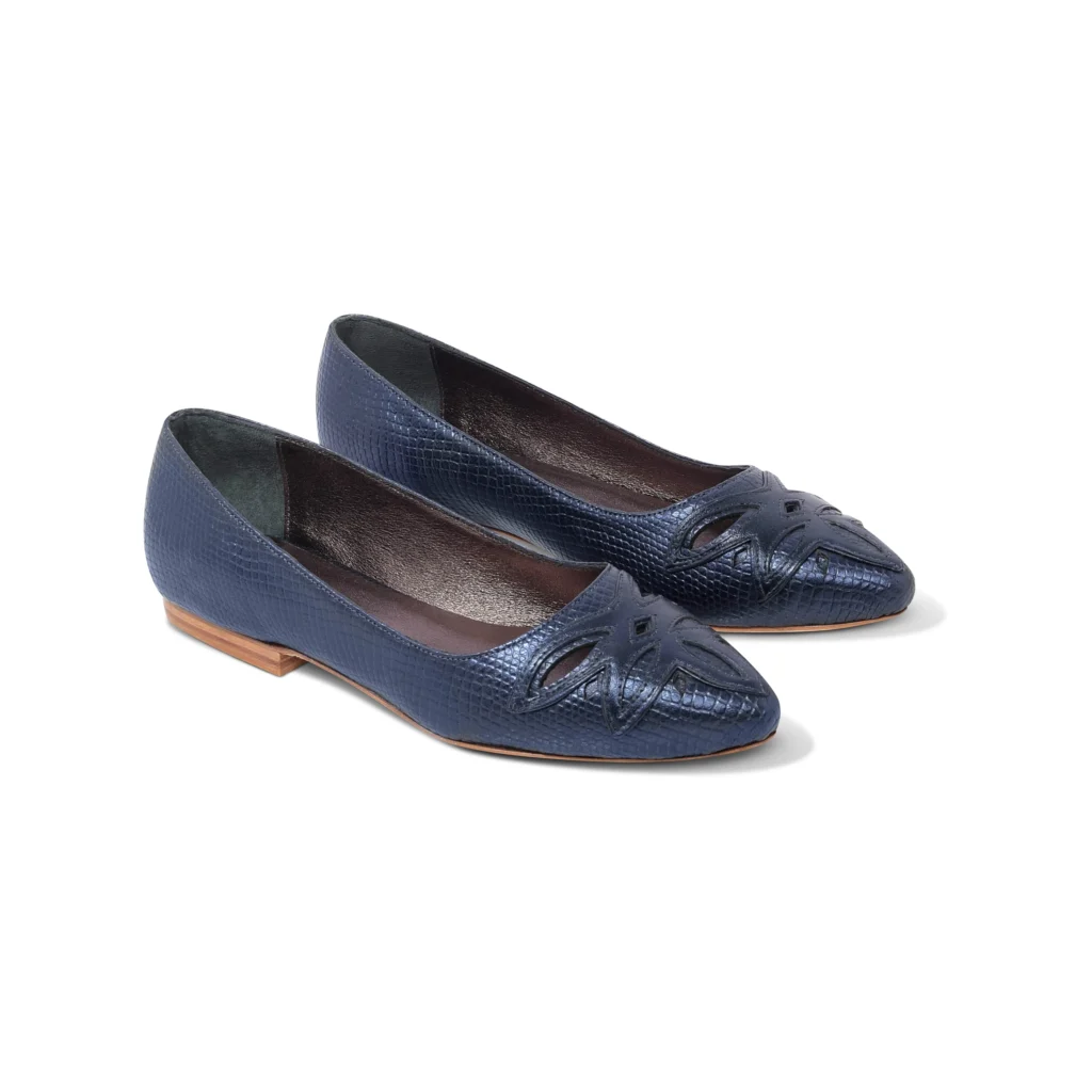 Sapatilha Folha Azul Marinho 2